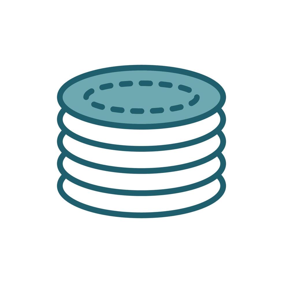 Clean Face Cotton Pads vector