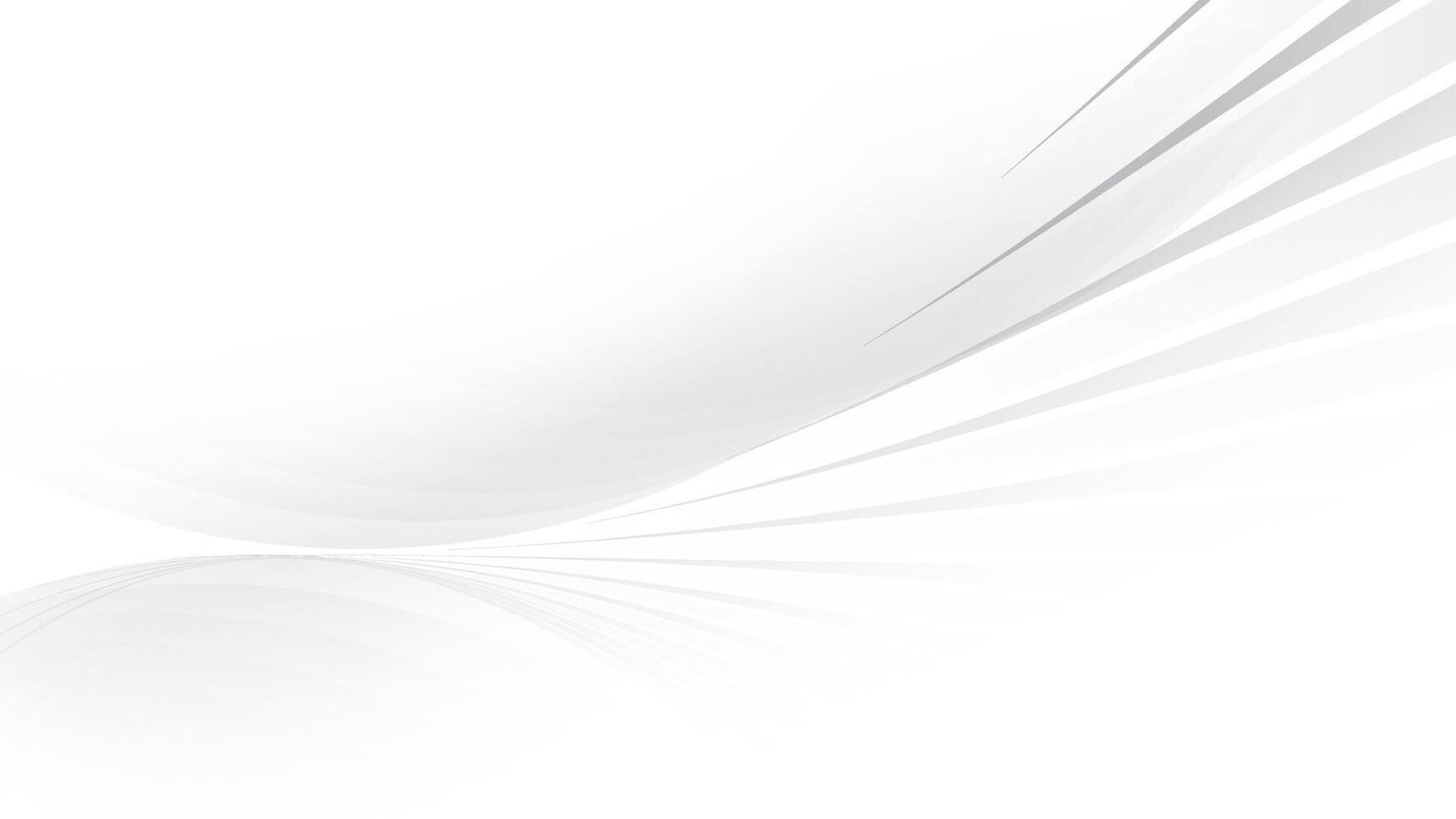 Abstract white and gray color, modern design stripes background with curve lines, eps 10 , vector