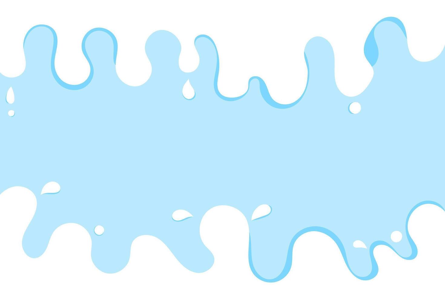 milk dripping frame for dairy product background vector