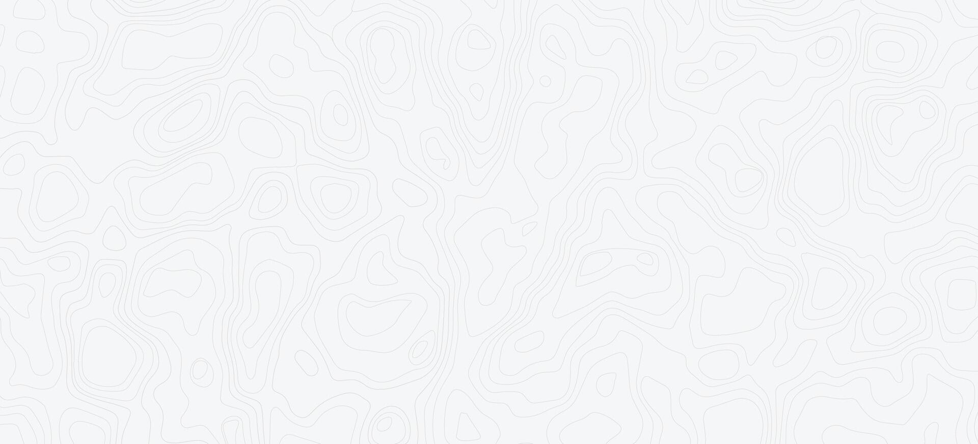a topographic map view from top lineart vector