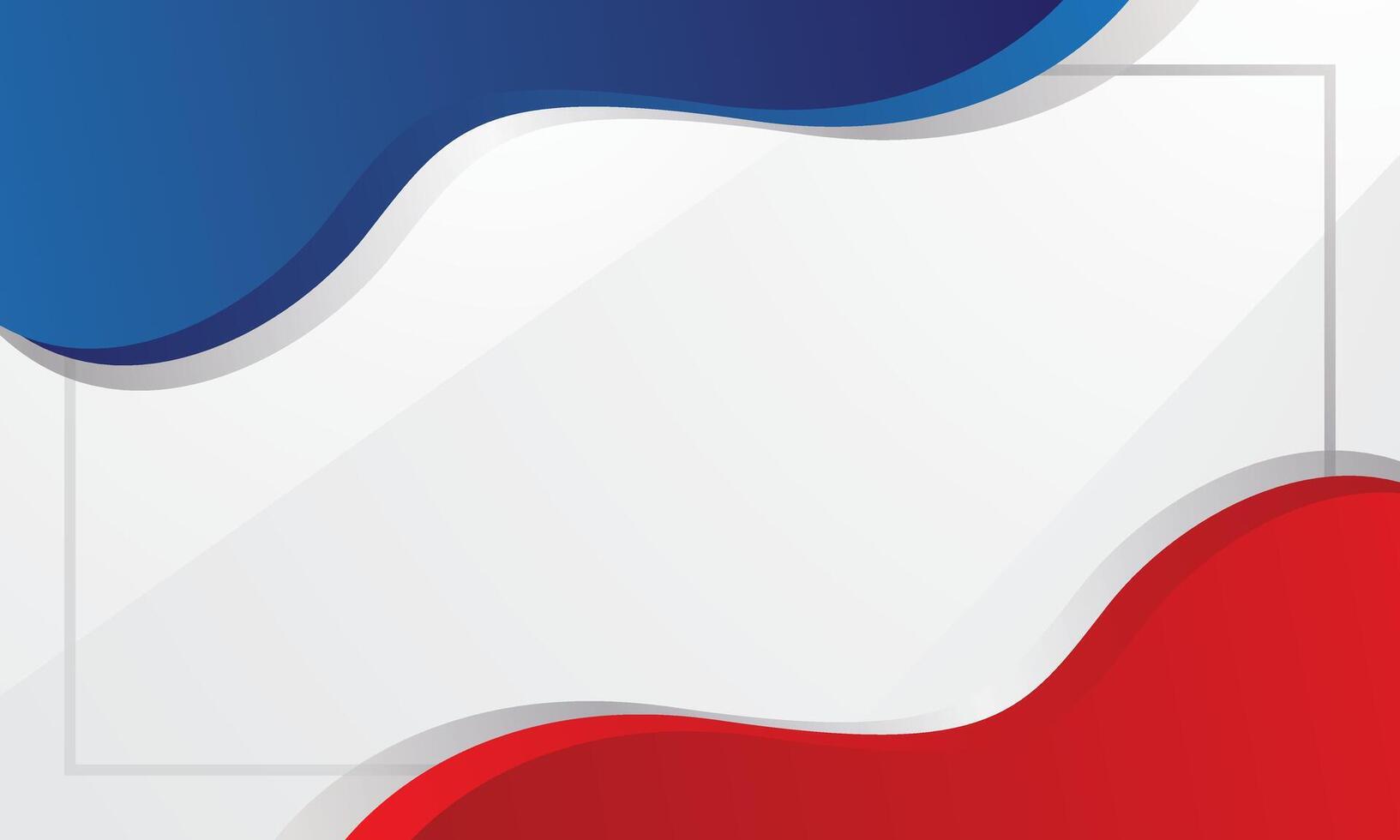 Modern blue red Certificate background vector