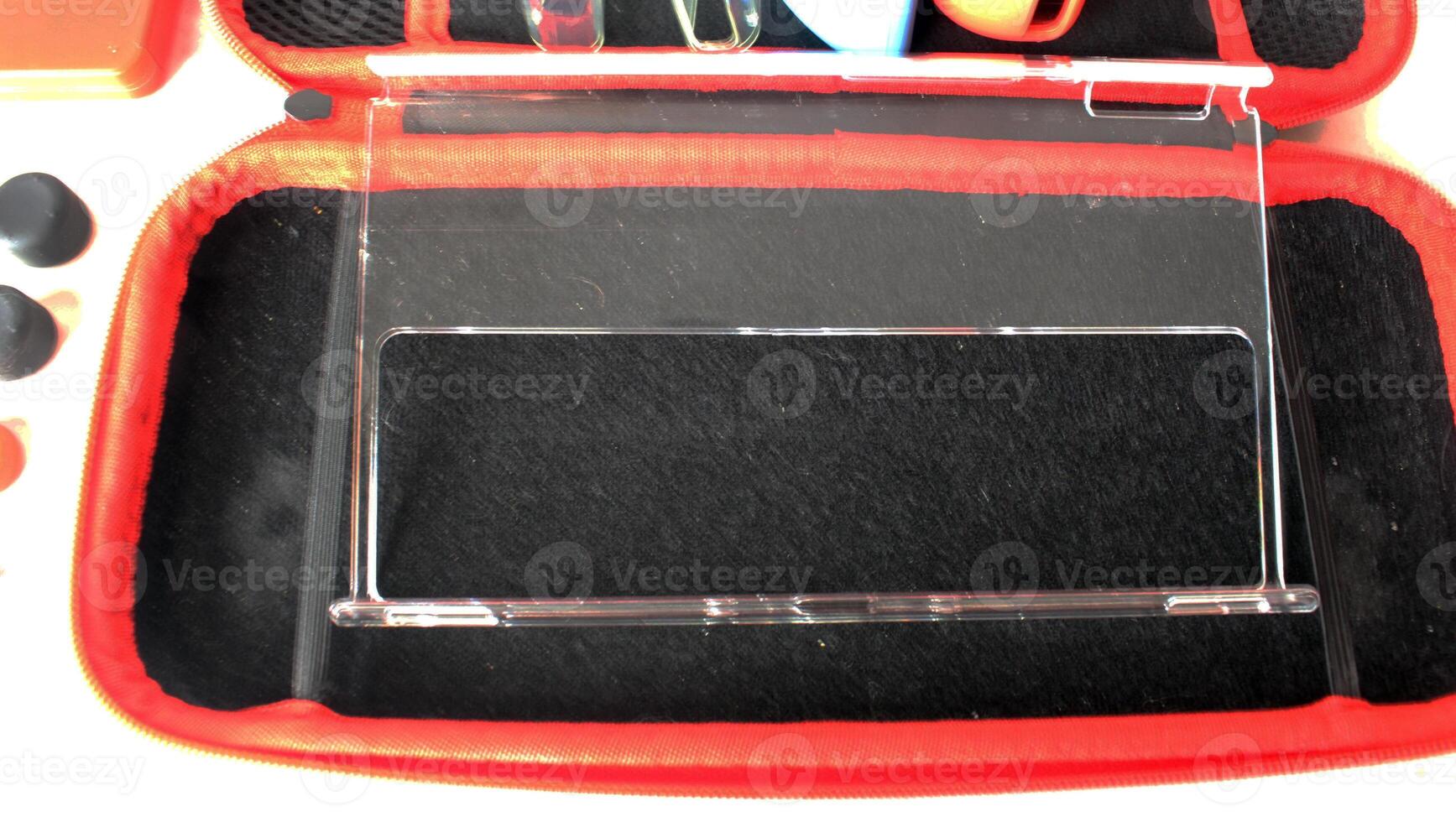 Transparent and colored silicone plastic cases for Nintendo Switch game console photo