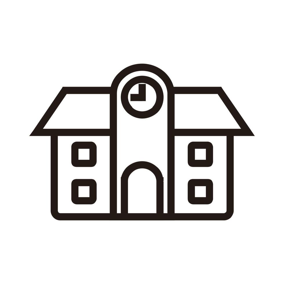 School of Education and Learning web icons in line style. School, university, textbook, learning. illustration. vector