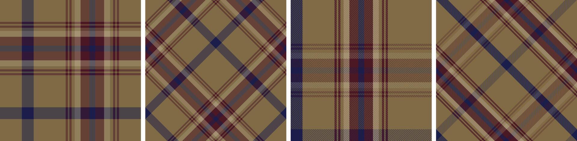Flannel skirt design seamless pattern for dress check, other modern and fashion print. vector
