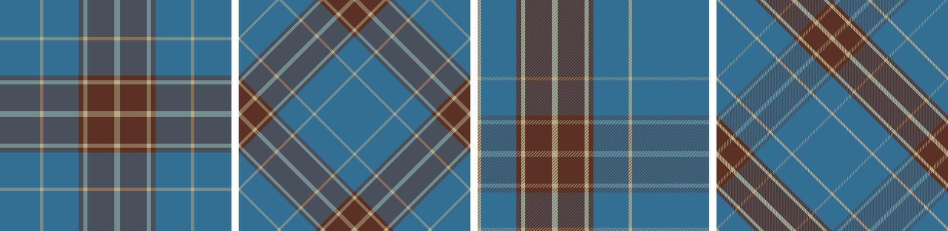 Seamless check plaid pattern for dress ,flannel skirt, modern and fashion print. vector