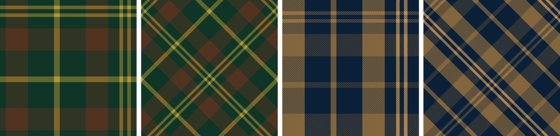Seamless check pattern orplaid pattern for dress ,flannel skirt, other modern and fashion print. vector