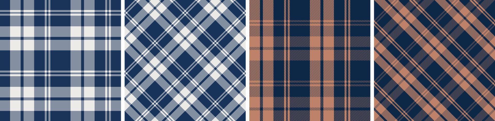 Scottish Plaid Seamless Pattern. for dress gingham,flannel skirt, tablecloth modern and fashion print. vector