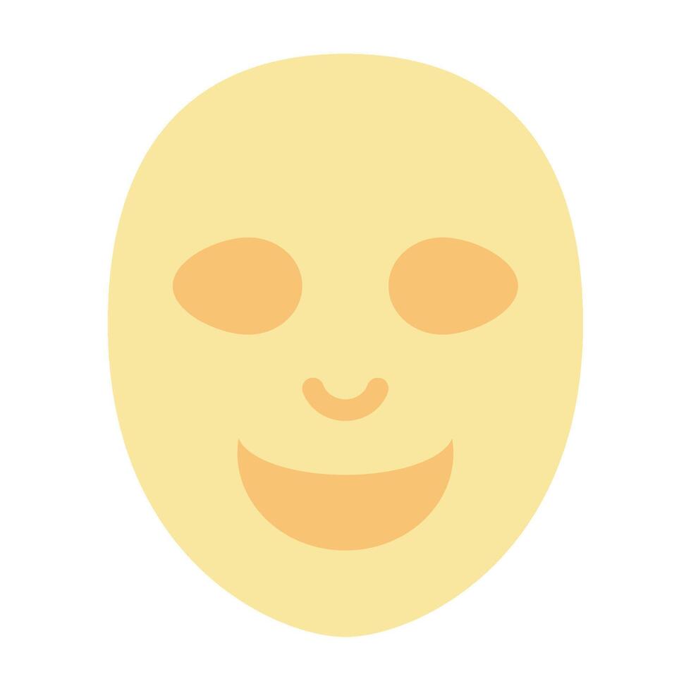 Face Mask Icon for Beauty Products vector
