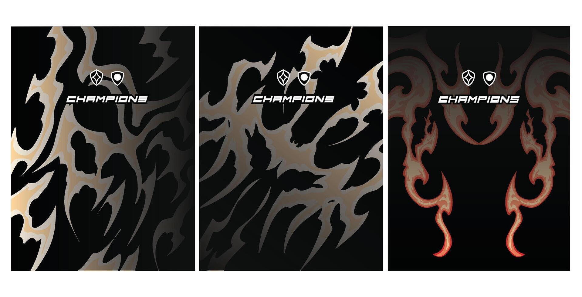 A New Level of Jersey Design for Intense Competition vector
