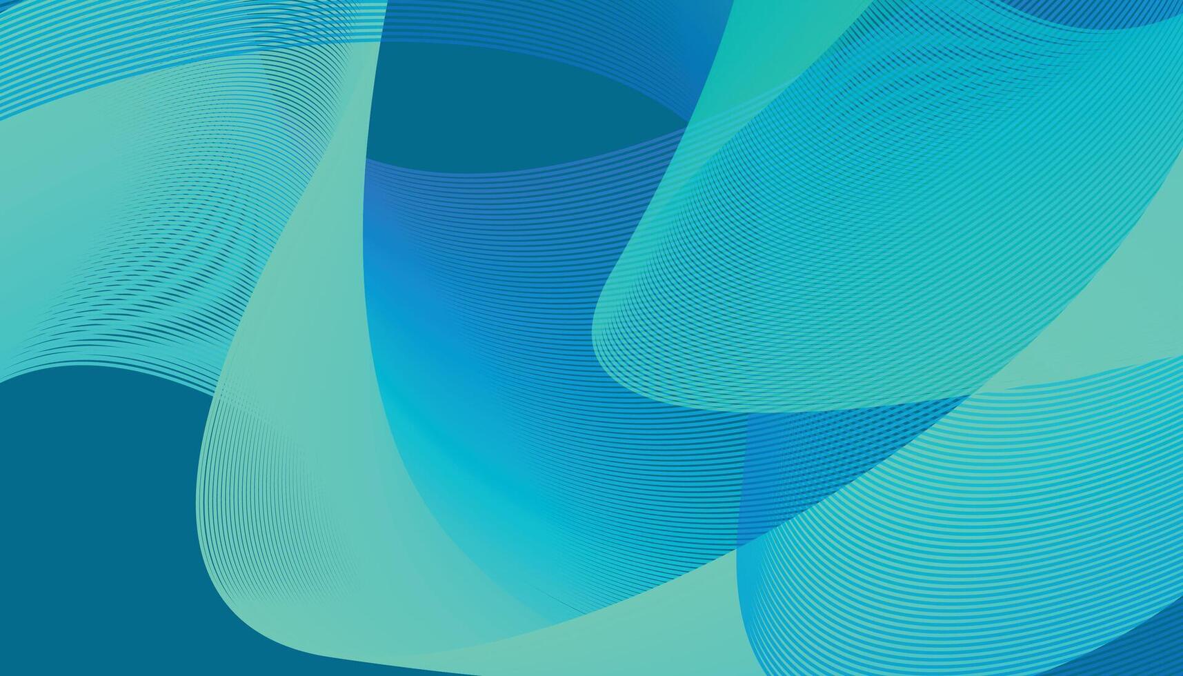 Attractive wavy abstract background vector