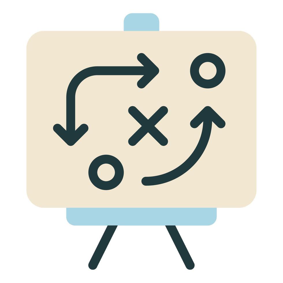Strategy Icon for CEO vector