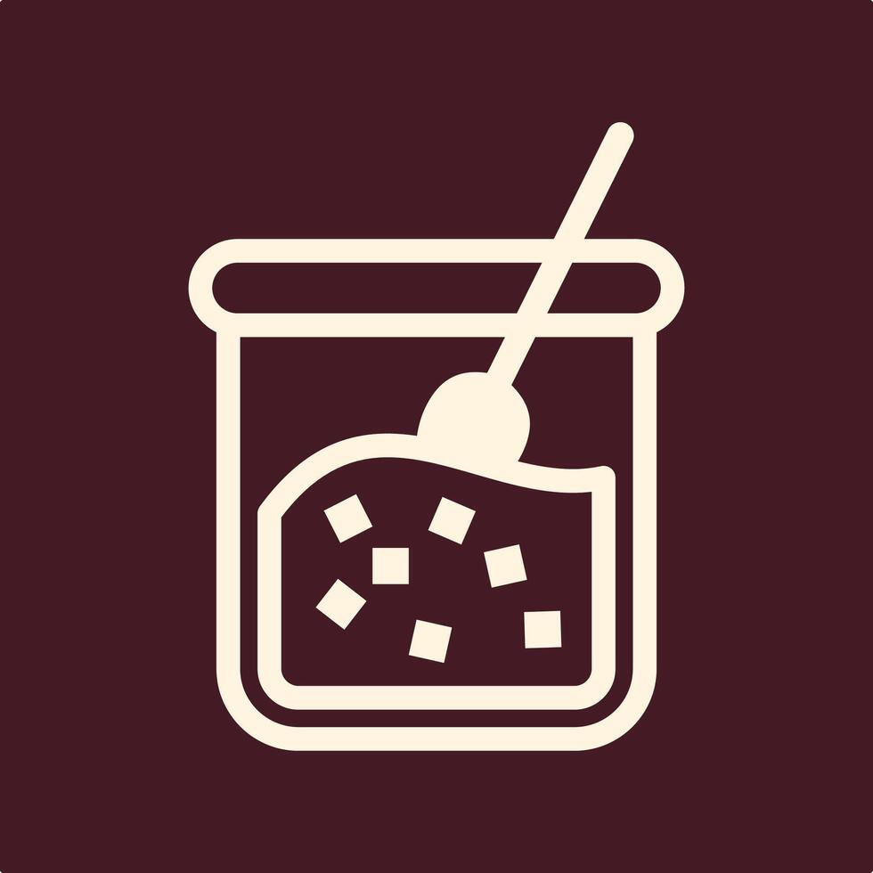 Sugar trendy useful important Illustration design elegant colorful background vector