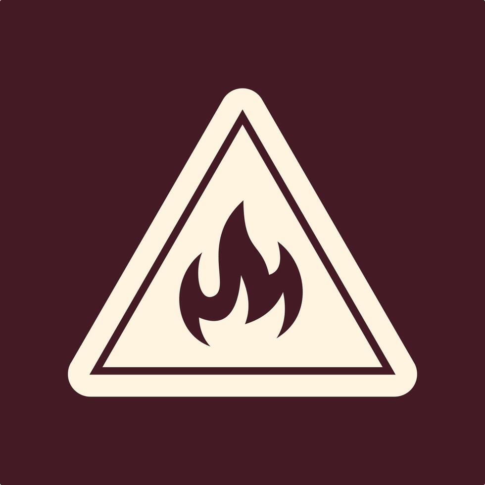 Warning trendy useful important Illustration design aesthetic colorful background vector