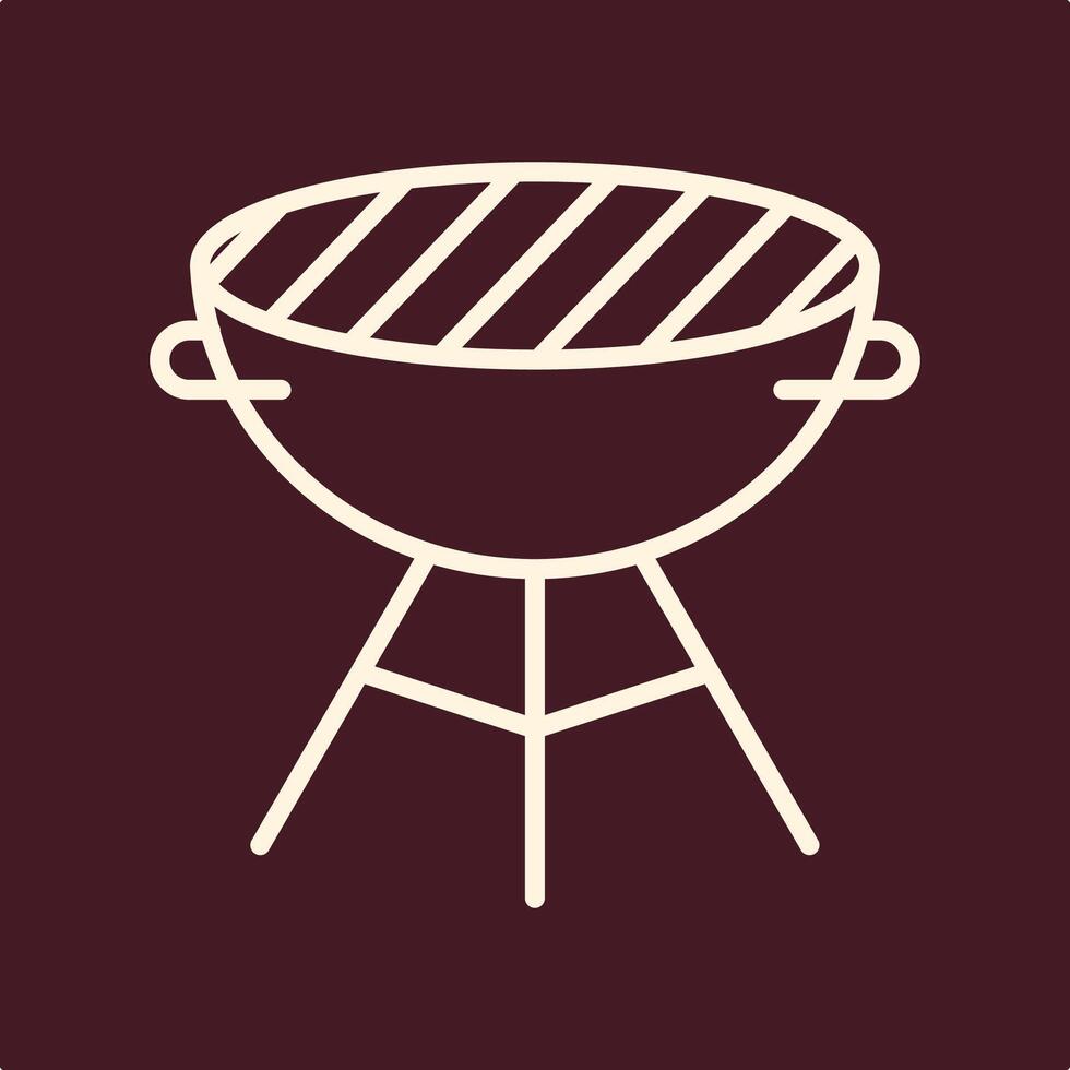 Barbeque trendy useful important Illustration design likely colorful background vector