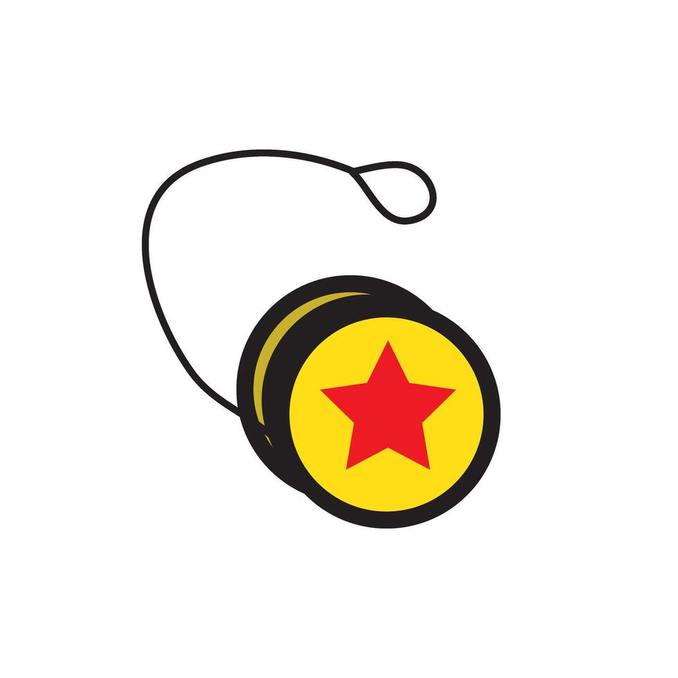 Yo Yo Flat Icon Design illustration. Symbol vector