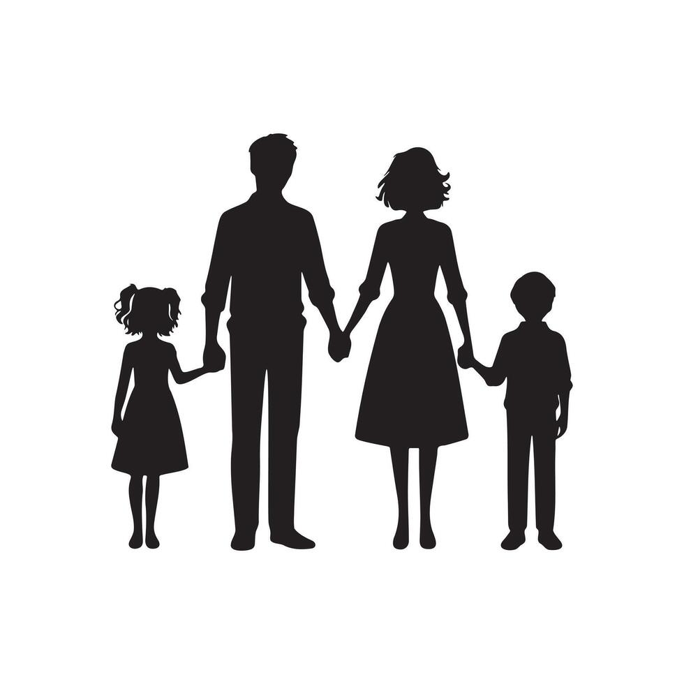 Family Members Icon for Apps and Websites vector