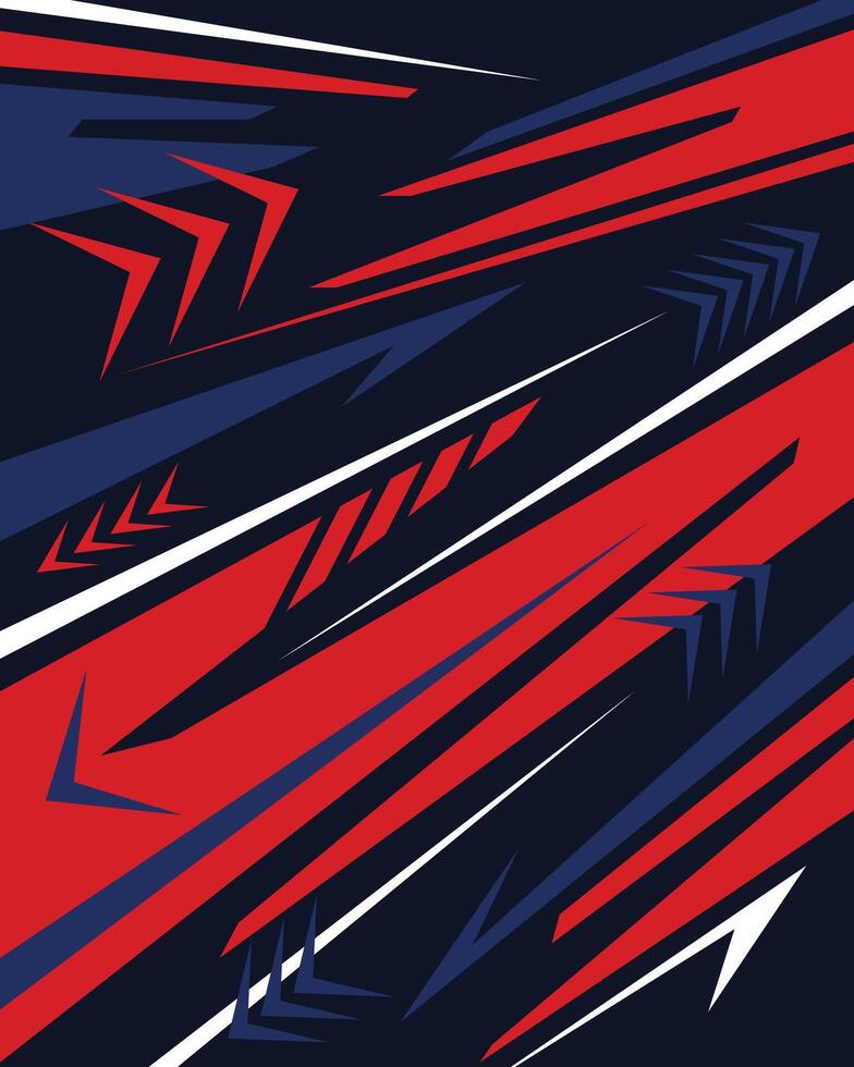 Modern background of red and blue abstract geometric lines vector