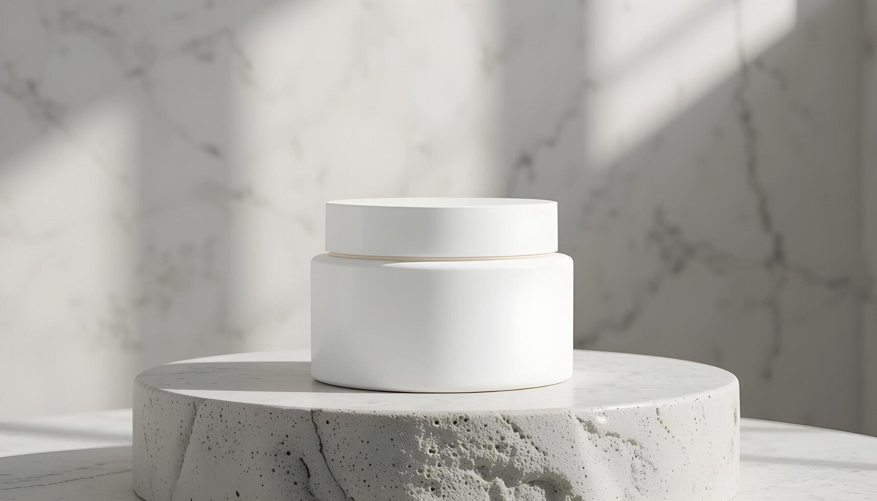 Cosmetic Jar Mockup photo