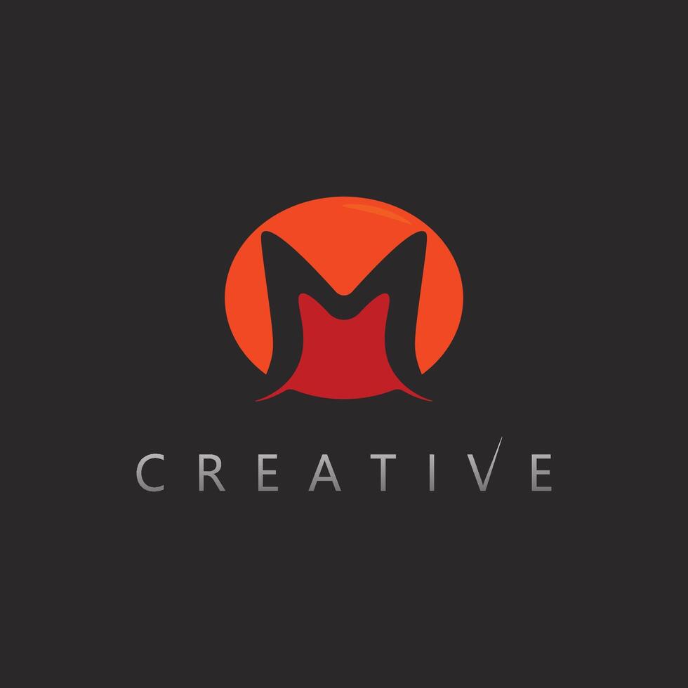 M Icon Logo with Artistic Touch and Brand Appeal vector