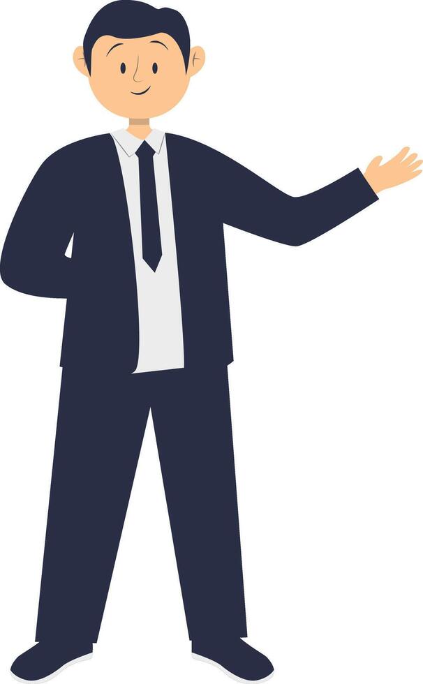 Illustration of Man Profession with Cartoon Concept. vector