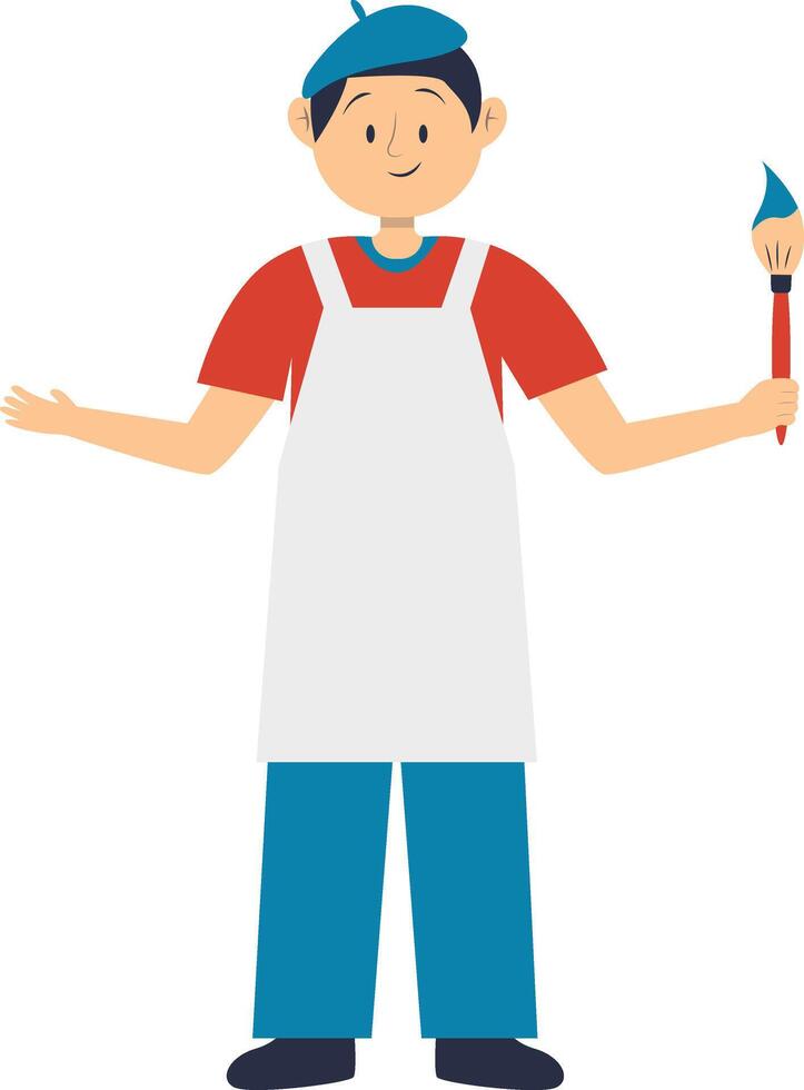 Illustration of Man Profession. vector