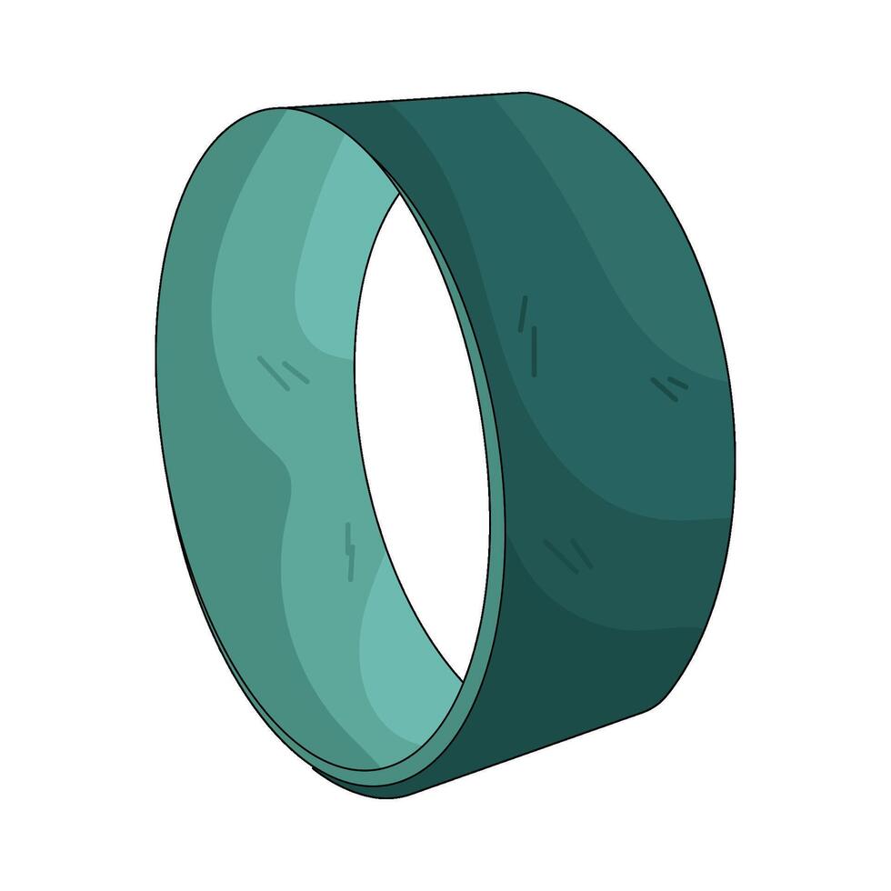 Illustration of Yoga Wheel vector