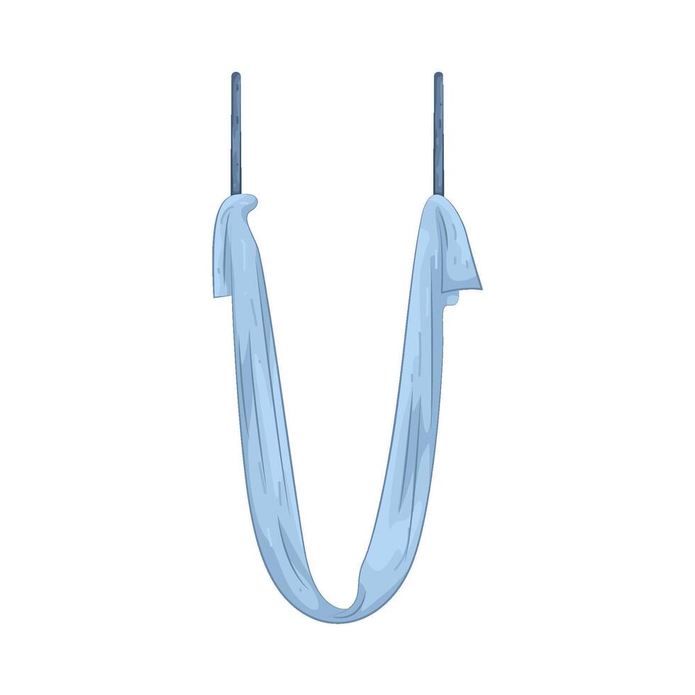Aerial Yoga Hammock vector