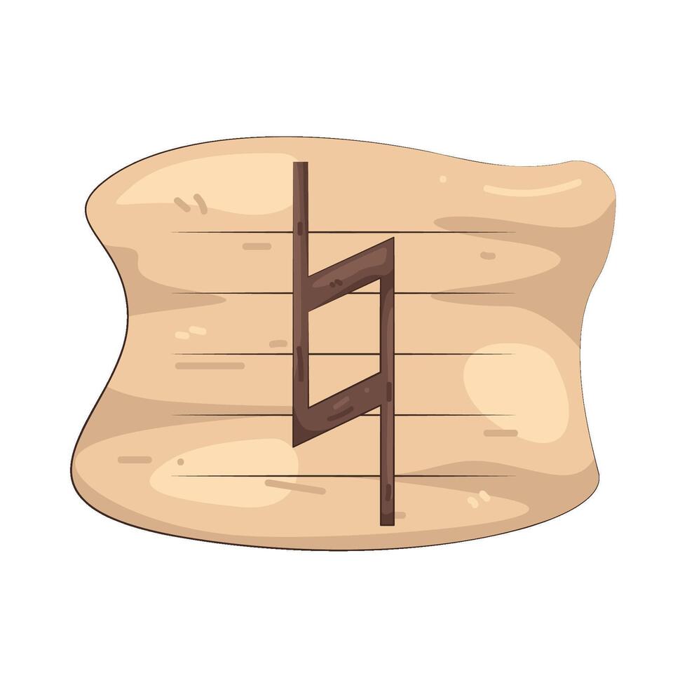 Natural Musical Symbol vector