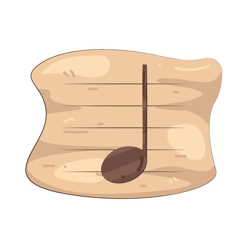 Eighth Note illustration vector