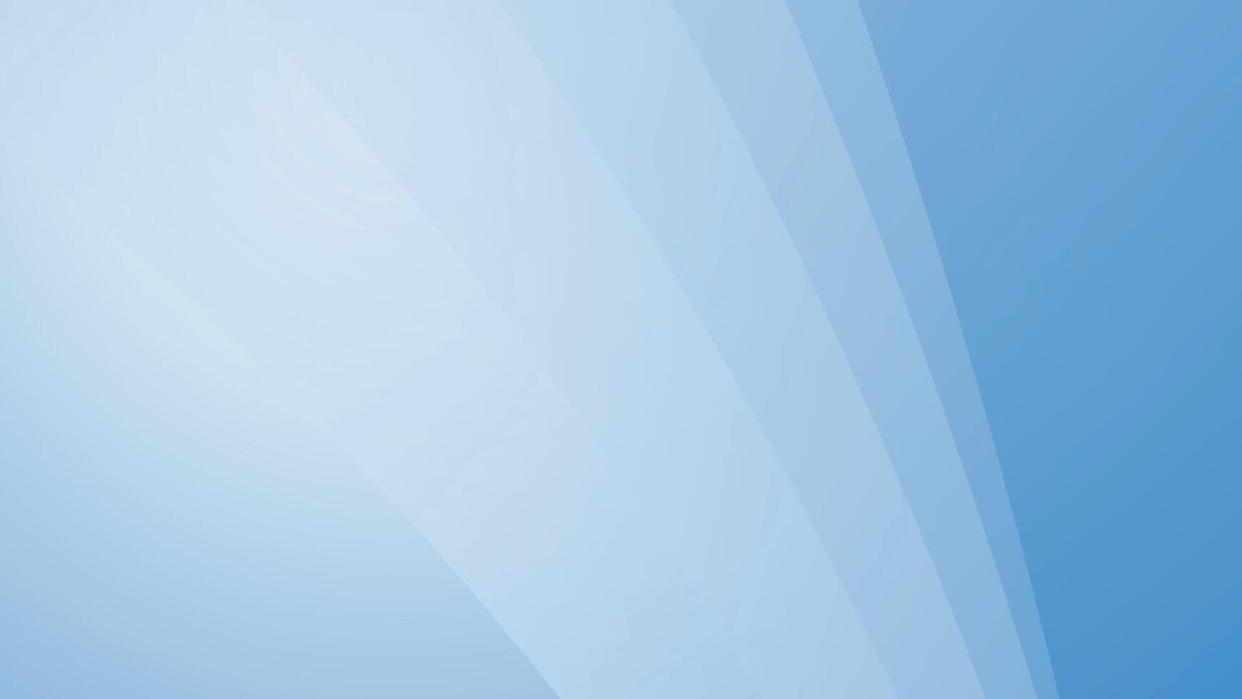 Blue abstract paper style background with modern flowing cuts for elegant templates vector