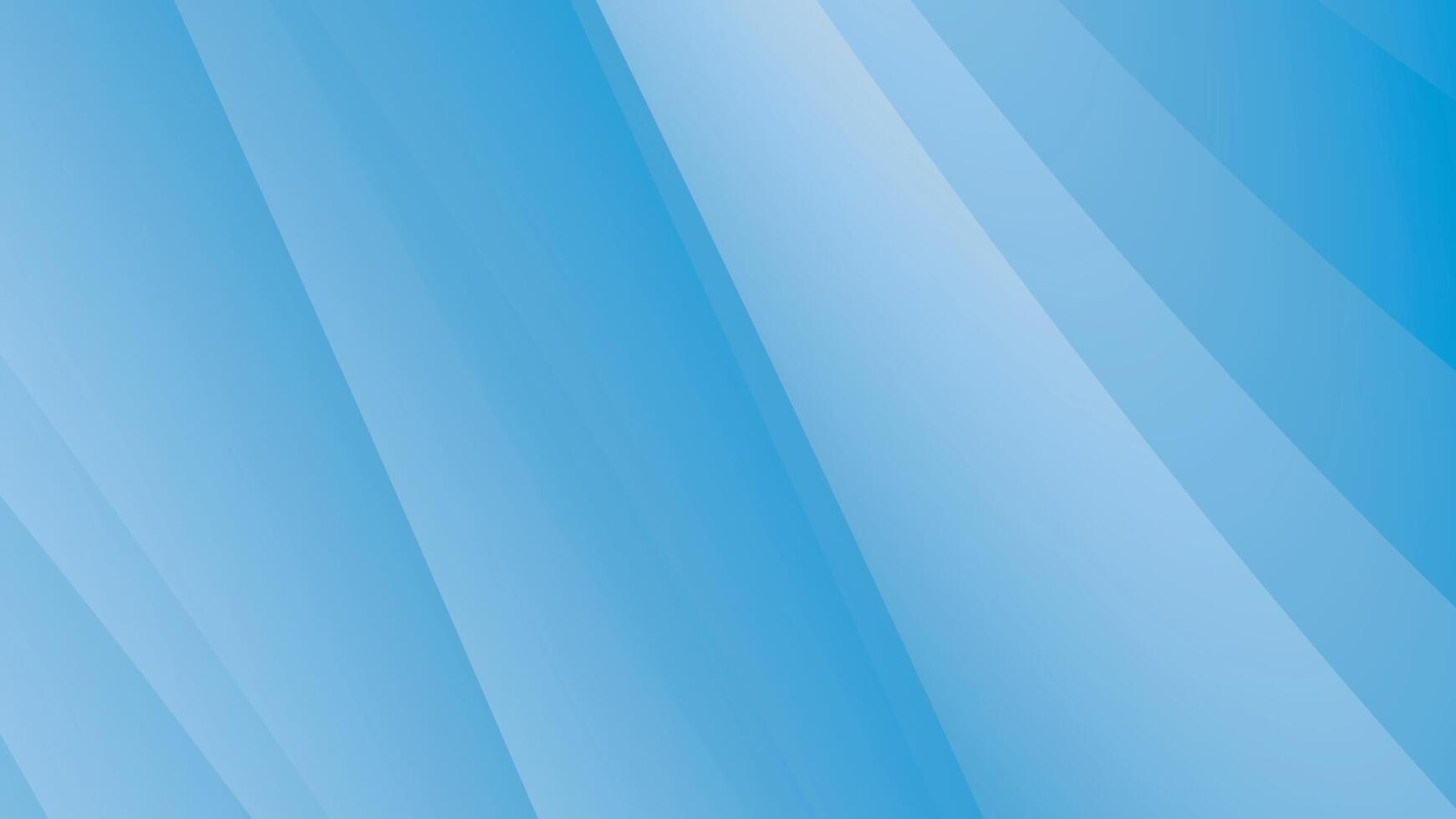 Blue abstract layered background in paper cut style for modern web design and creative template vector