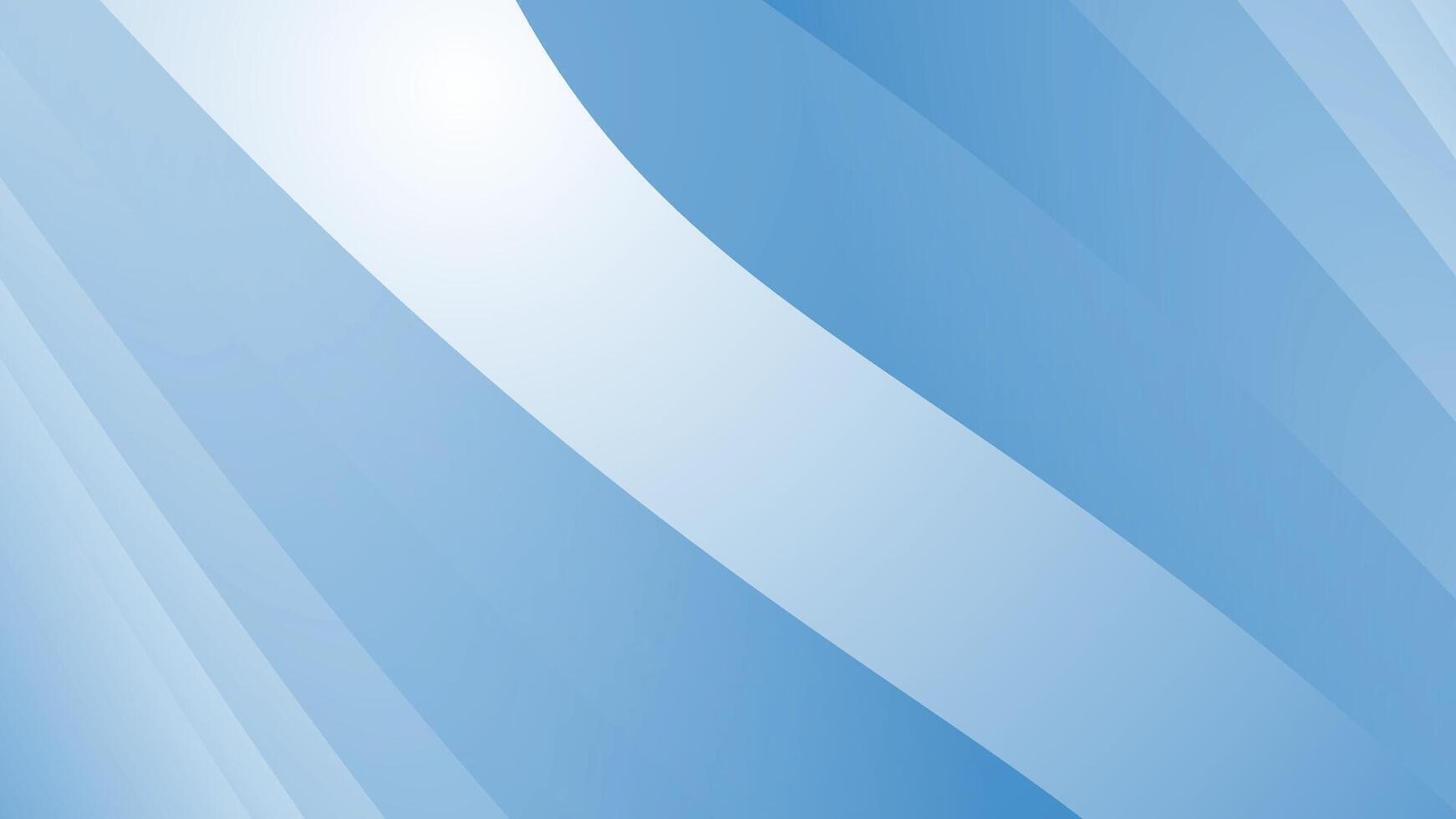 Paper cut inspired abstract background in blue tones for minimal design and branding vector