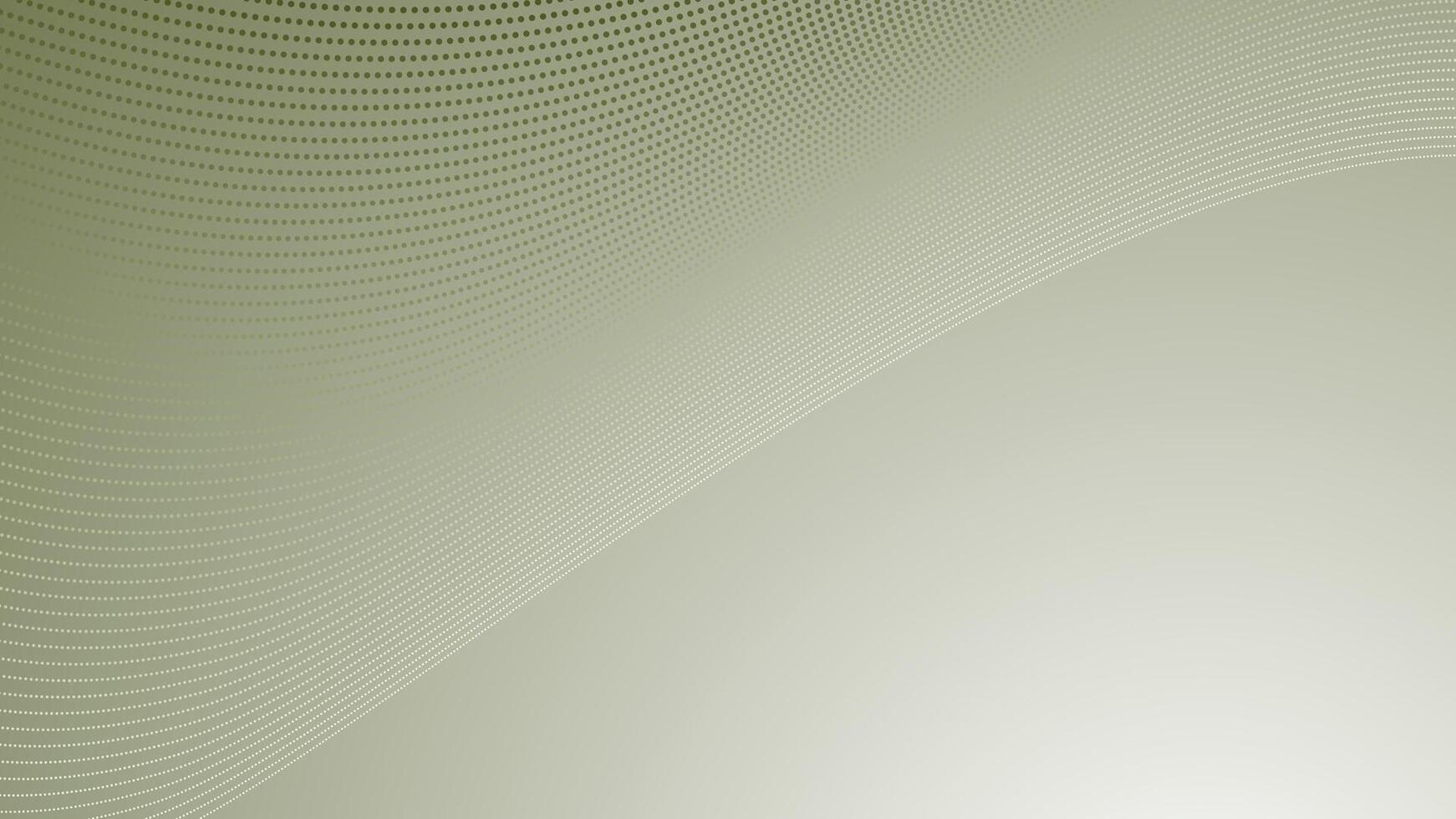 Digital abstract green army background with curved halftone gradient for tactical graphic and layout design vector