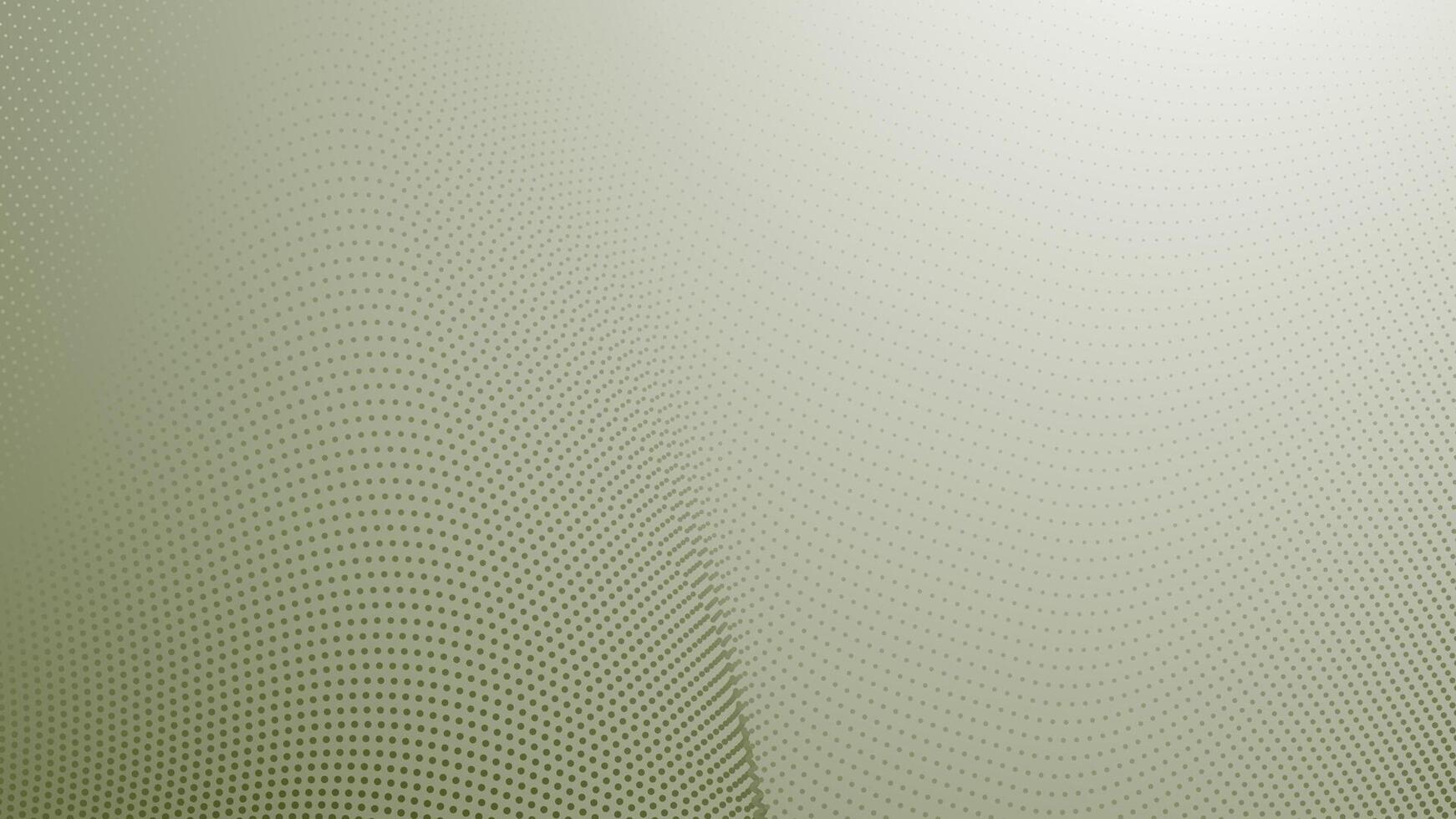 Green army background with gradient halftone curves for abstract military design and modern digital layout style vector
