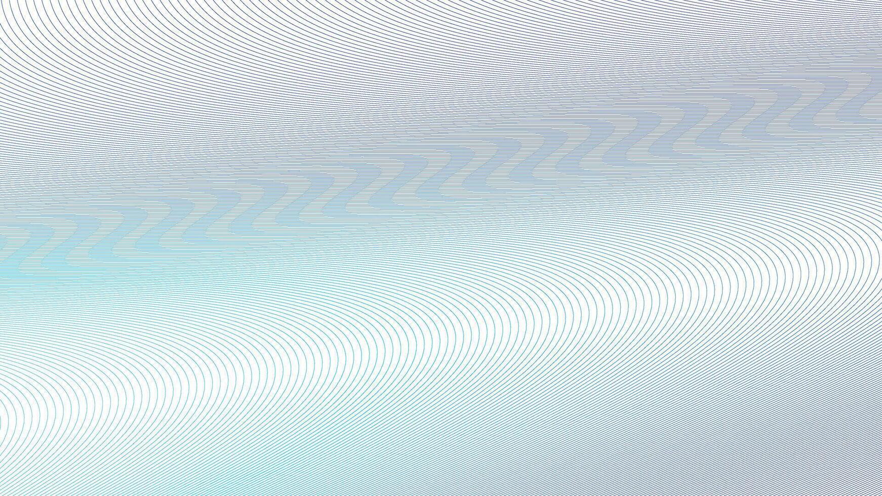 Smooth blue gradient line stripes background for abstract digital design and contemporary wallpaper visuals vector