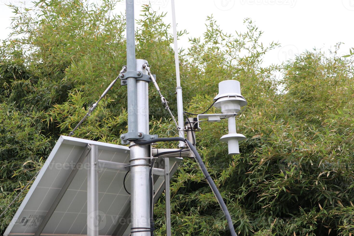 Weather Monitoring Station Equipment Designed Specifically for Environmental Research Purposes photo