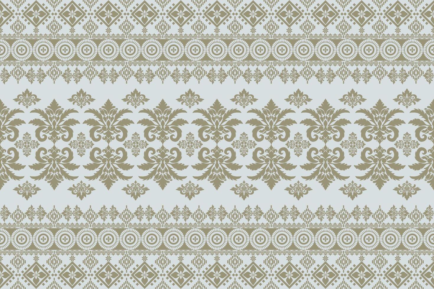 Elegant floral pattern design vector