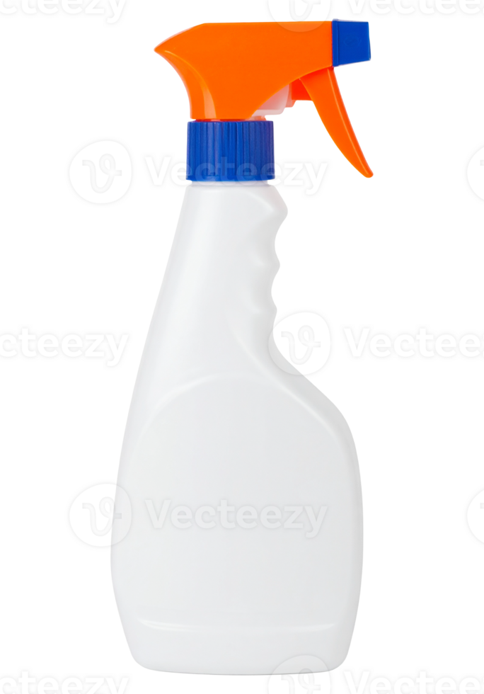Plastic spray bottle isolated on transparent background png