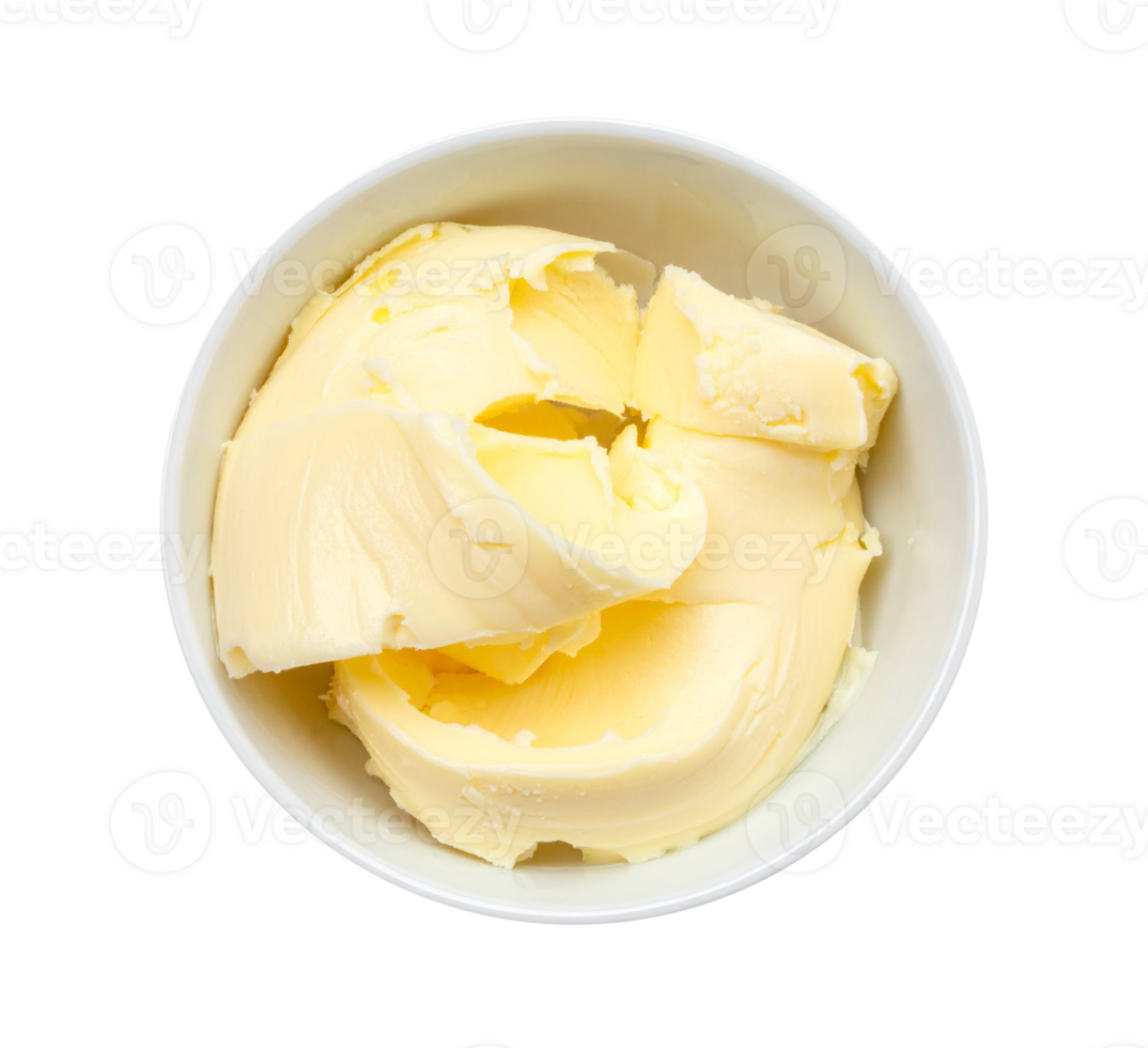 Creamy butter in a small dish for cooking use png