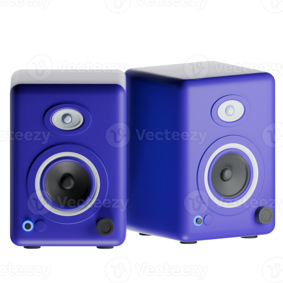 Speaker 3D Illustration png