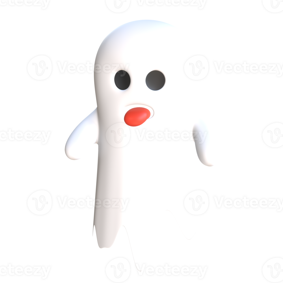 Ghost 3D Ilustration png