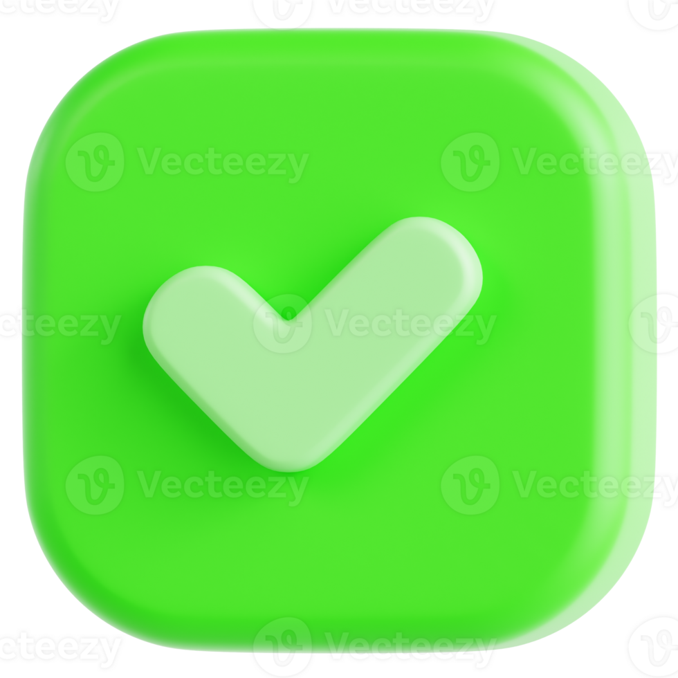 Checklist Done 3D Ilustration png