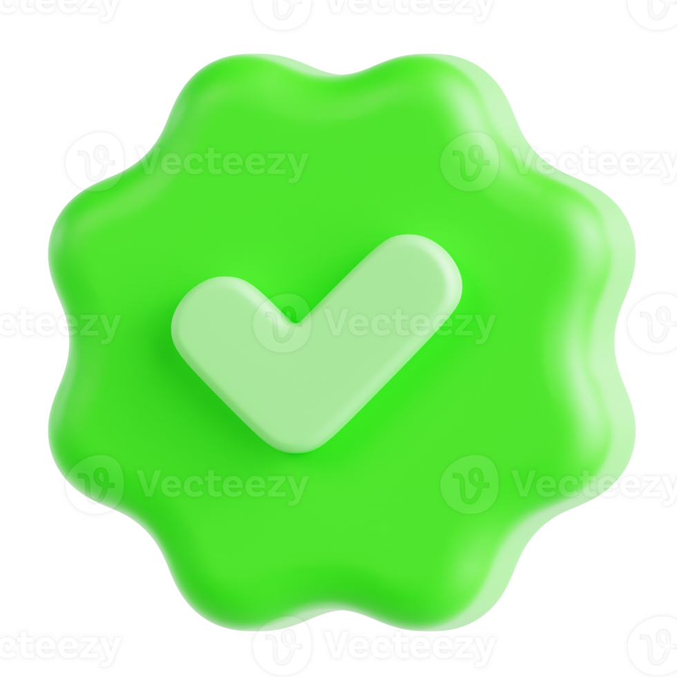 Verified 3D Ilustration png