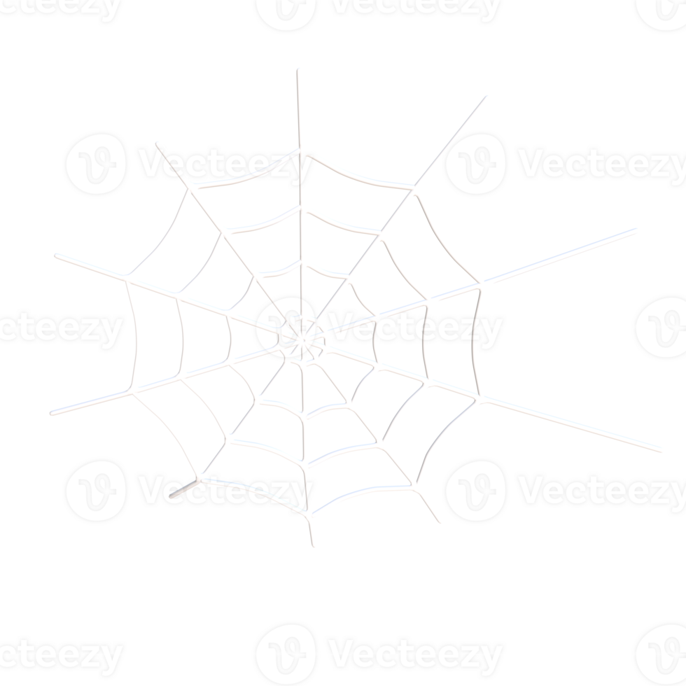 Spider Webs 3D Ilustration png