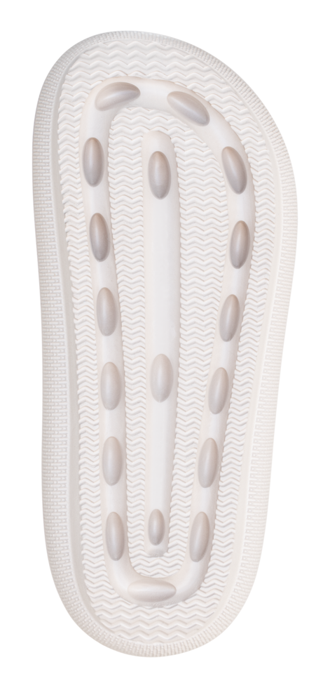 Texture white outsole shoe. png