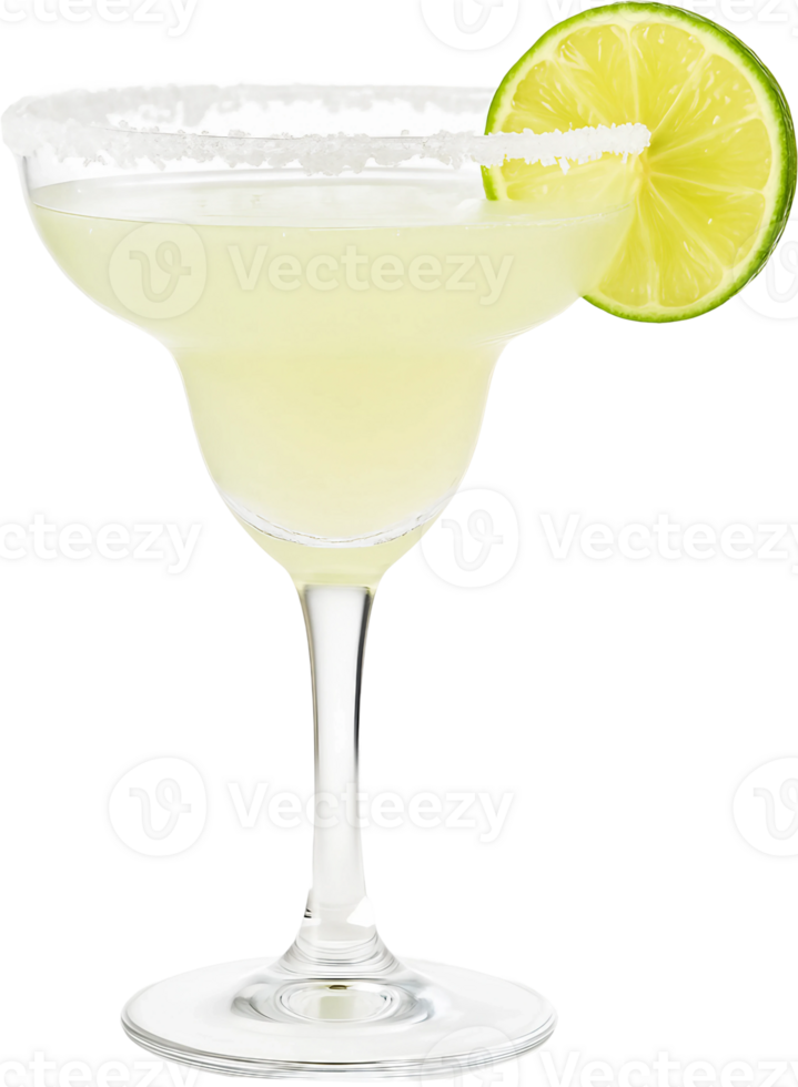 margarita with lime slice in the glass png
