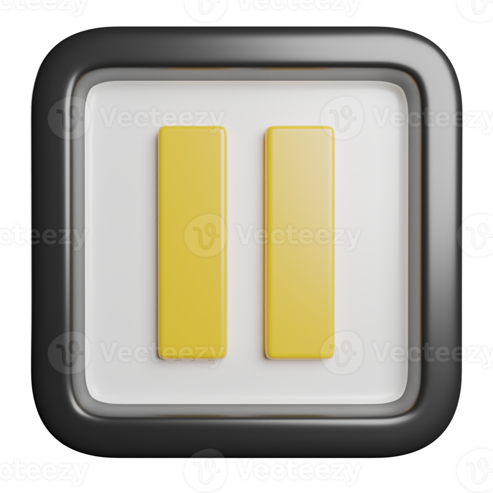 Pause Stop Button Play png