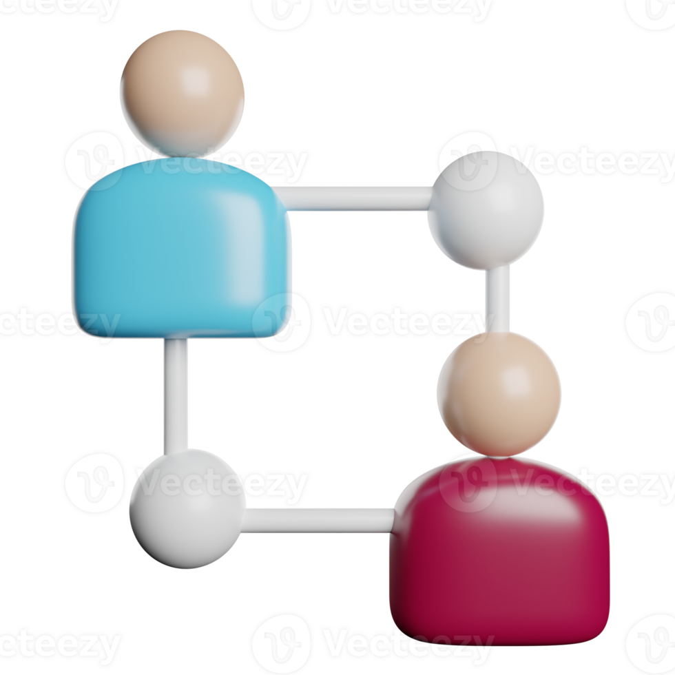 Interlinked Network Connection png