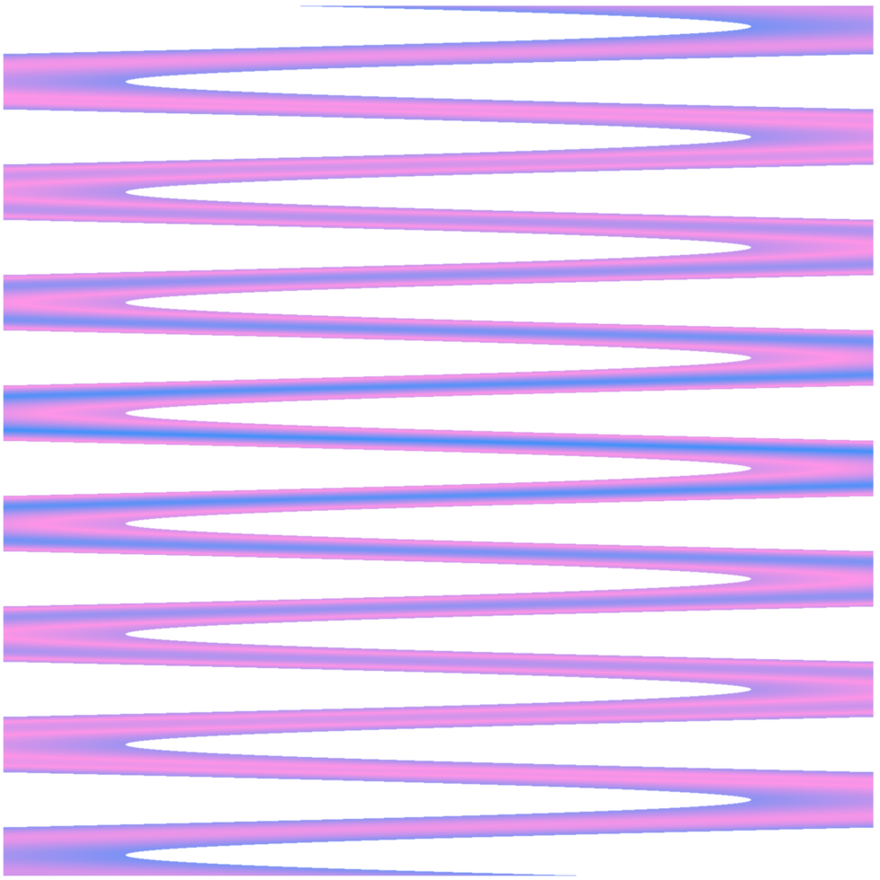 Abstract Pink and Blue Zigzag Pattern, colorful gradient zigzag geometric background, creative backdrop wave curve design-illustration png