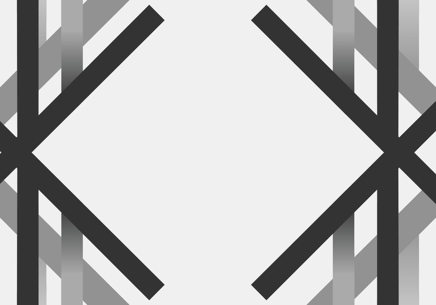 A black and white abstract pattern with a diagonal line vector